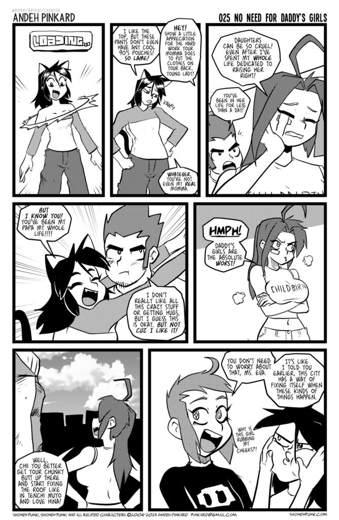 neko-chan shows her disproval of her new "momma"