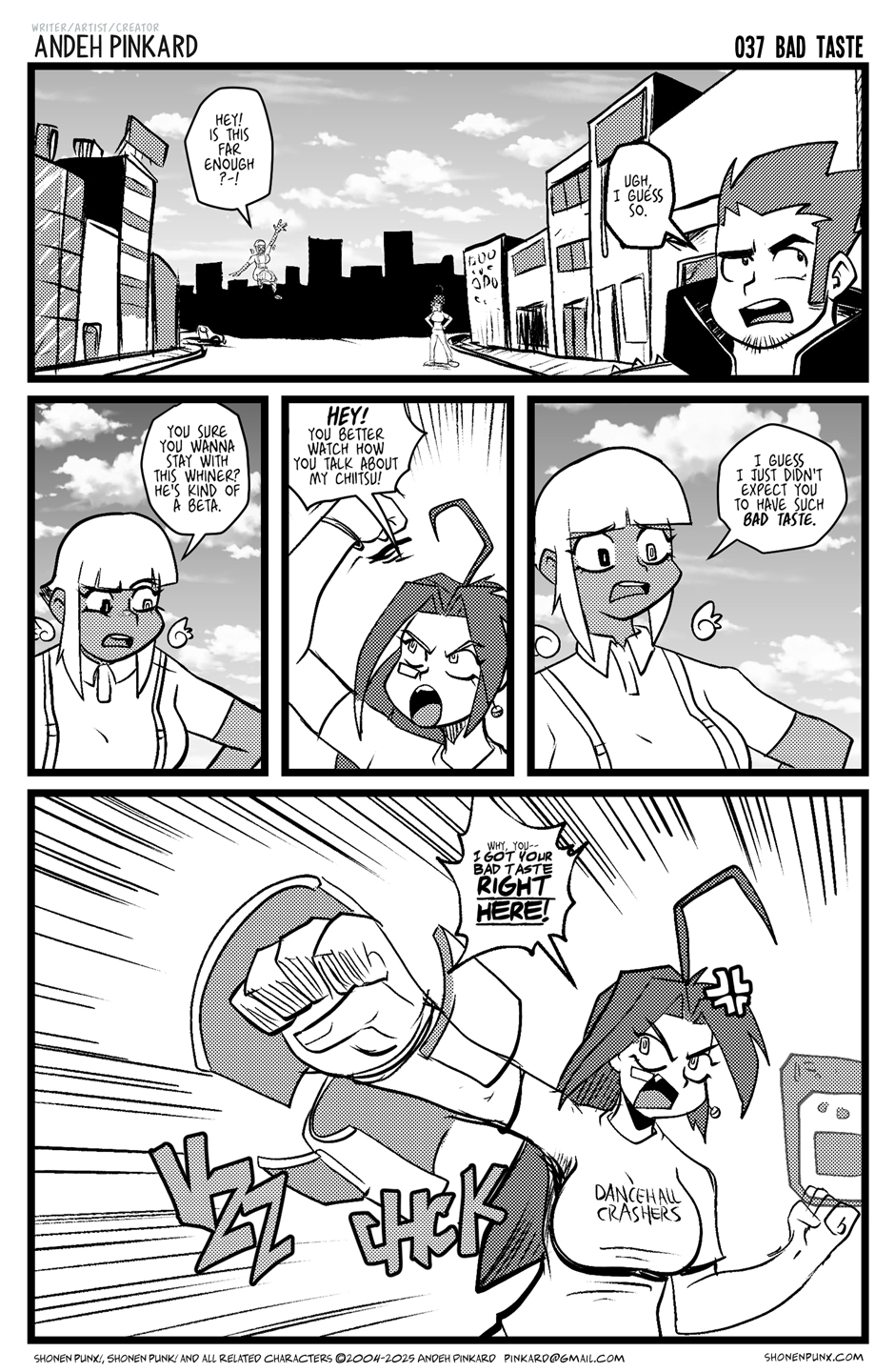 Tenshi starts running her mouth about Chiitsu, and Eva doesn't like it.