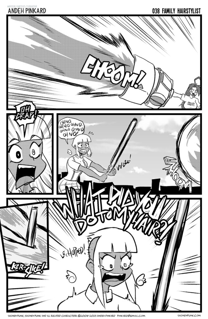 The fight between Eva and Tenshi is escalating quickly!