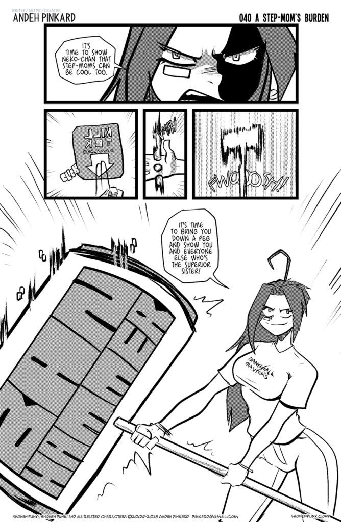 Eva decides it's time to show Neko-chan that she is a worthy step-mom.
