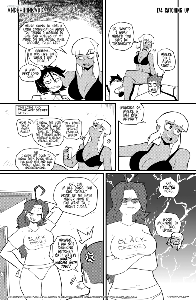 174 Catching up