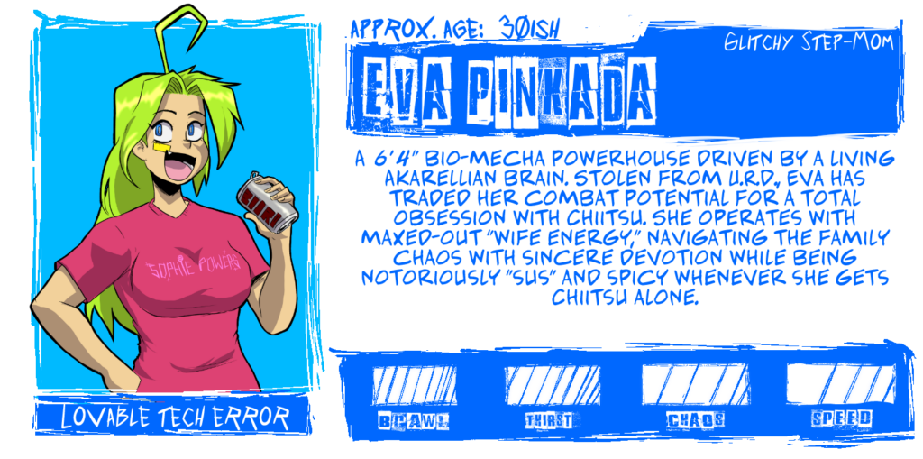Cast eva